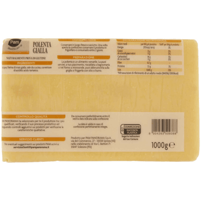 PAM PANORAMA Polenta gialla 1 kg – immagine 11
