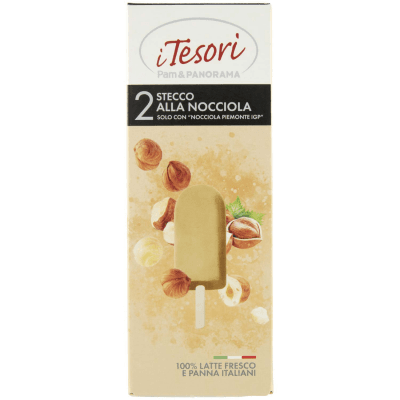 I TESORI 2 Stecco alla Nocciola Solo con "Nocciola Piemonte IGP" 2 x 70 g – immagine 9