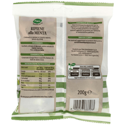PAM PANORAMA Caramelle Ripiene menta ghiacciata 200 g – immagine 11