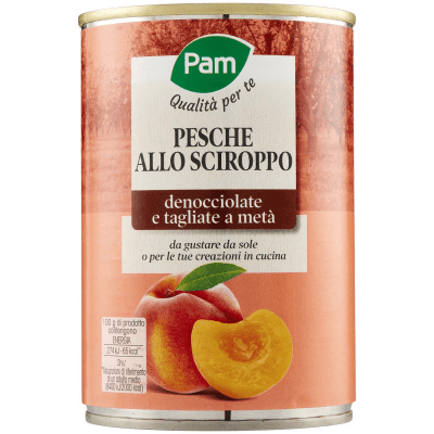 PAM Qualità per te Pesche Sciroppate 415 g – immagine 9