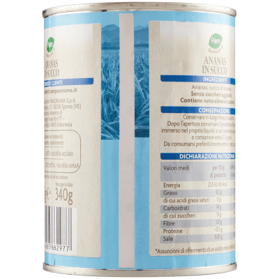 PAM Qualità per te Ananas a Fette al naturale 565 g – immagine 11