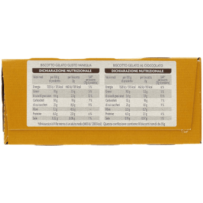 PAM Qualità per te Biscotti Tondi gusto vaniglia e cioccolato 8 x 35 g – immagine 12