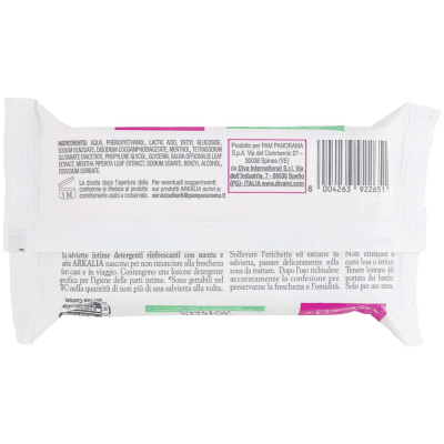 ARKALIA Salviette Igiene Intima Rinfrescanti con estratti di Menta e Salvia 15 pz – immagine 11