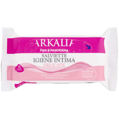 ARKALIA Salviette Igiene Intima Delicate con estratti di Timo e Calendula 15 pz – immagine 9
