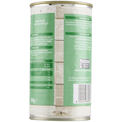 PAM PANORAMA Minestrone di Verdure 500 g – immagine 11