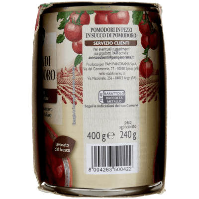 PAM PANORAMA Polpa di Pomodoro 1200g (400g x 3) – immagine 12
