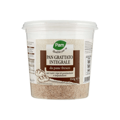 PAM Qualità per te Pan Grattato Integrale 350 g – immagine 9