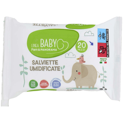 PAM PANORAMA Linea Baby Salviette Umidificate 20 pz – immagine 9