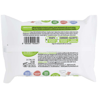 PAM PANORAMA Linea Baby Salviette Umidificate 20 pz – immagine 11