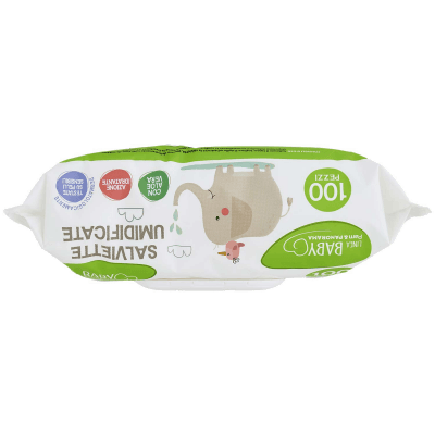PAM PANORAMA Linea Baby Salviette Umidificate 100 pz – immagine 13