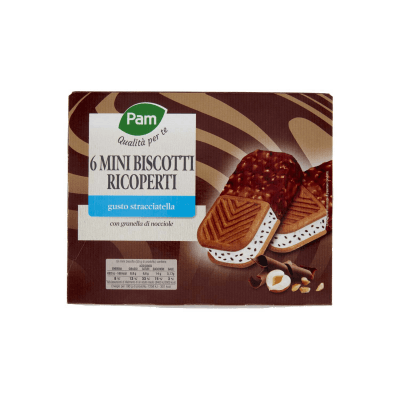 PAM Qualità per te 6 Mini Biscotti Ricoperti gusto stracciatella 6 x 55 g – immagine 9