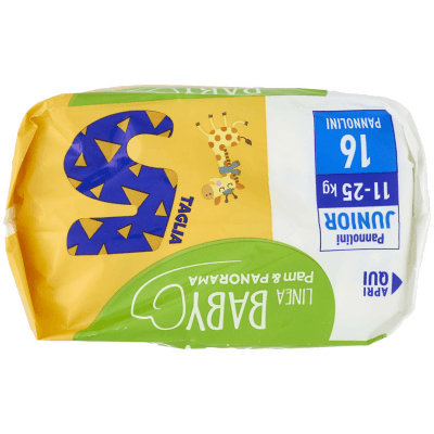 PAM PANORAMA Linea Baby Pannolini Junior Taglia 5 11-25 Kg 16 pz – immagine 13