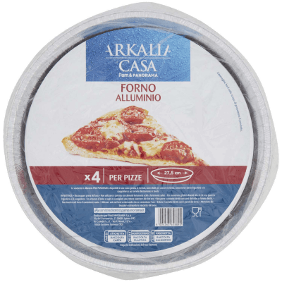 PAM PANORAMA Vaschette alluminio Forno per Pizze e Crostate 4 pz – immagine 9