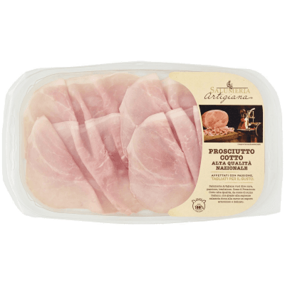Salumeria Artigiana Prosciutto Cotto Alta Qualità 120 g – immagine 9