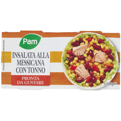 PAM Insalata alla Messicana con Tonno 2 x 160 g – immagine 9