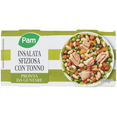 PAM Insalata Sfiziosa con Tonno 2 x 160 g – immagine 9