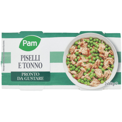 PAM Piselli e Tonno 2 x 160 g – immagine 9