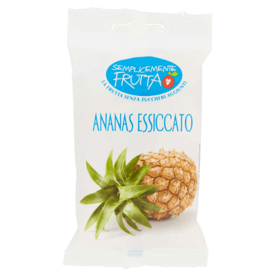 Semplicemente frutta ananas essiccato 25g – immagine 2