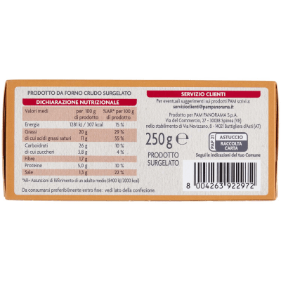 PAM Pizzette Pomodoro e Mozzarella surgelate 250 g – immagine 14