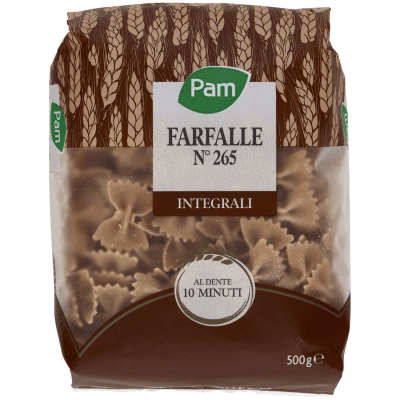PAM Farfalle N° 265 Integrali 500 g – immagine 9