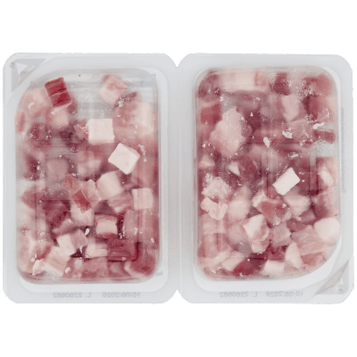 TESORI DELL'ARCA Pancetta Dolce a Dadini 2 x 70 g – immagine 11
