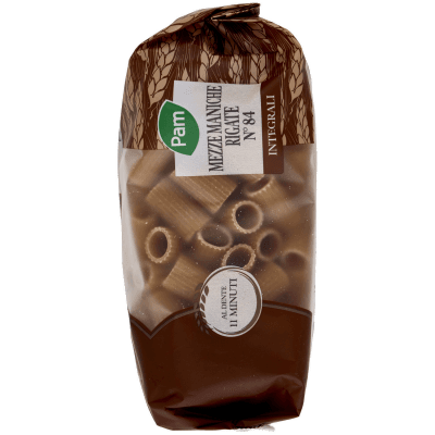 PAM Mezze Maniche Rigate N° 84 Integrali 500 g – immagine 12