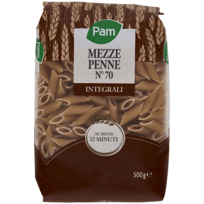PAM Mezze Penne N° 70 Integrali 500 g – immagine 9