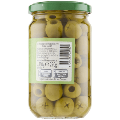 PAM Olive Verdi Denocciolate in Salamoia 290 g – immagine 12