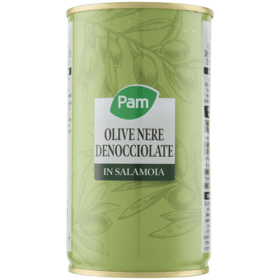 PAM Olive Nere Denocciolate in Salamoia 350 g – immagine 9