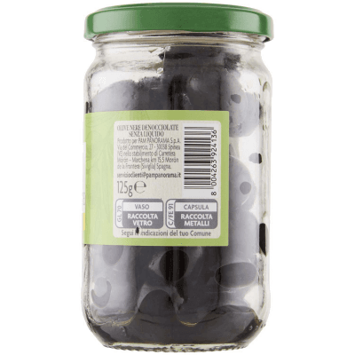 PAM Olive Nere Denocciolate Senza Liquido 125 g – immagine 12