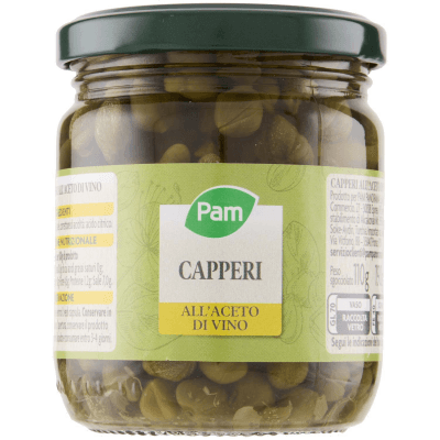 PAM Capperi all'Aceto di Vino 190 g – immagine 9