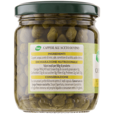 PAM Capperi all'Aceto di Vino 190 g – immagine 10