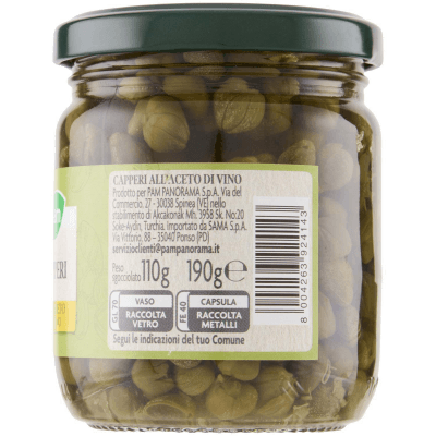 PAM Capperi all'Aceto di Vino 190 g – immagine 12