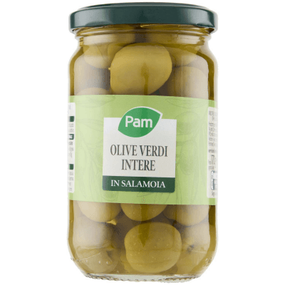 PAM Olive Verdi Intere in Salamoia 300 g – immagine 9