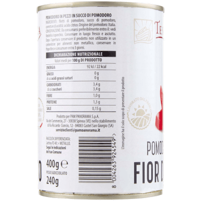 TESORI DELL'ARCA Pomodoro Pelato Fior di Filetto 400 g – immagine 10