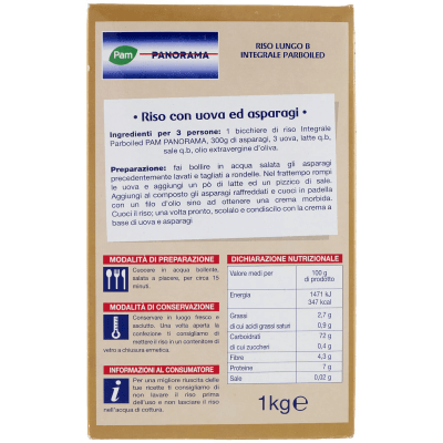 PAM PANORAMA Riso Integrale 10 minuti 1 kg – immagine 11