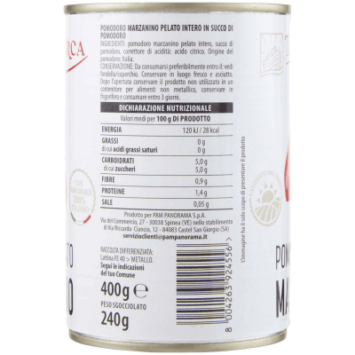 TESORI DELL'ARCA Pomodoro Pelato Marzanini 400 g – immagine 12
