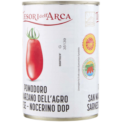 TESORI DELL'ARCA Pomodoro San Marzano dell'Agro Sarnese - Nocerino DOP 400 g – immagine 10