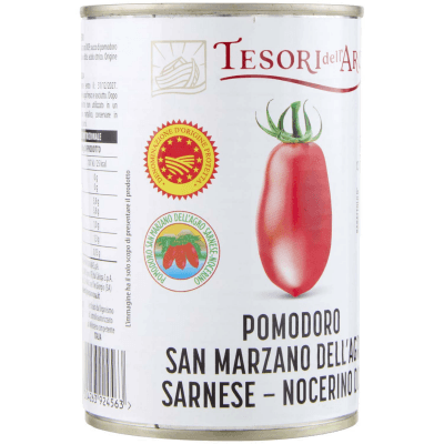 TESORI DELL'ARCA Pomodoro San Marzano dell'Agro Sarnese - Nocerino DOP 400 g – immagine 11