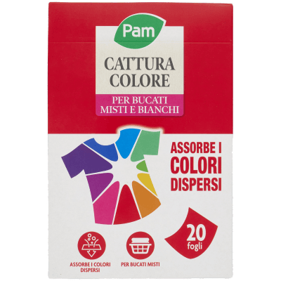 PAM Cattura Colore per Bucati Misti e Bianchi 20 pz – immagine 9