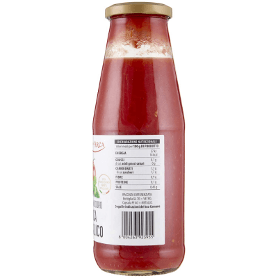 TESORI DELL'ARCA Passata di Pomodoro Rustica con Basilico 680 g – immagine 12