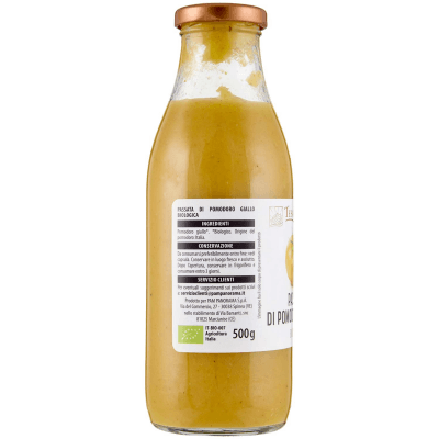 TESORI DELL'ARCA Passata di Pomodoro Giallo Biologica 500 g – immagine 10