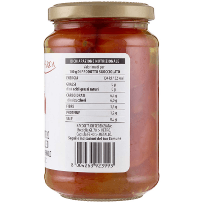 TESORI DELL'ARCA Pomodoro Intero in Acqua e Sale di "Pomodorino del Piennolo del Vesuvio DOP" 360 g – immagine 12