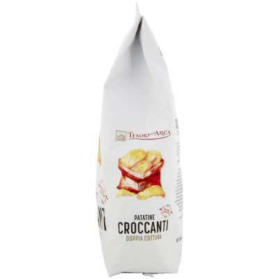 TESORI DELL'ARCA Patatine Croccanti Doppia Cottura 130 g – immagine 12
