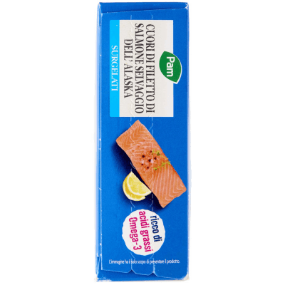 PAM Cuori di Filetto di Salmone Selvaggio dell'Alaska Surgelati 250 g – immagine 10