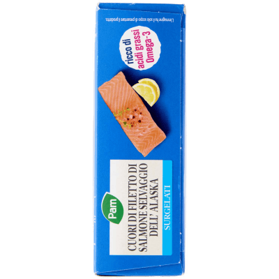 PAM Cuori di Filetto di Salmone Selvaggio dell'Alaska Surgelati 250 g – immagine 12