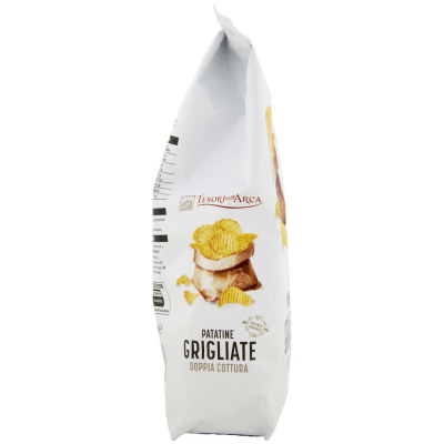 TESORI DELL'ARCA Patatine Grigliate Doppia Cottura 130 g – immagine 10