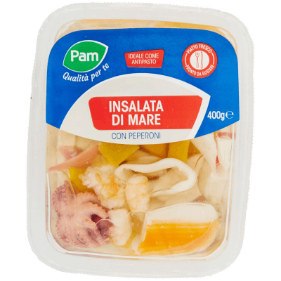PAM Qualità per te Insalata di Mare con Peperoni 400 g – immagine 9
