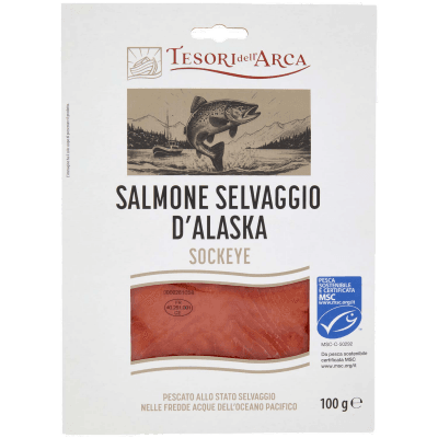 TESORI DELL'ARCA Salmone Selvaggio d'Alaska Sockeye 100 g – immagine 9