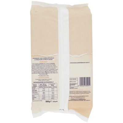 SEMPLICI E BUONI Fonte di Fibre Croissant Integrale ai Frutti Rossi 300g (50gx6) – immagine 11